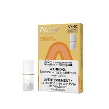 Allo Sync Pod Pack - Juicy Mango 20mg (3/PK) [Ontario Stamp]